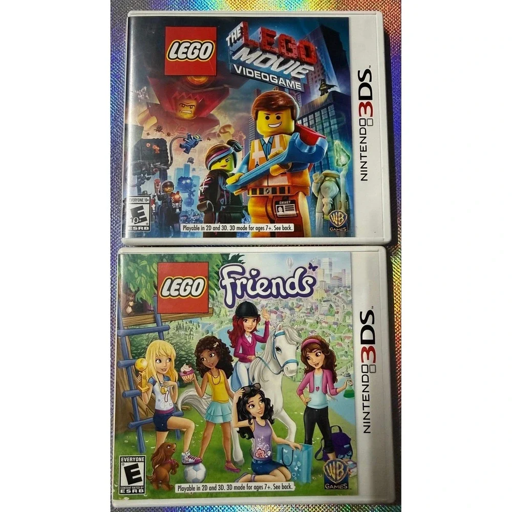 NINTENDO 3DS Set of 2‼️The Lego Movie & Lego Friends Games